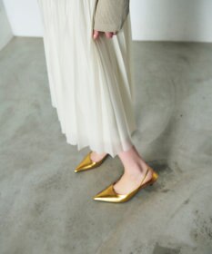 GRACE CONTINENTAL トリコットプリーツスカート