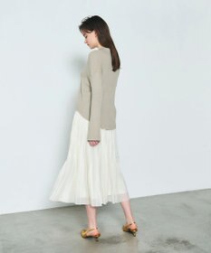 GRACE CONTINENTAL トリコットプリーツスカート