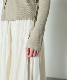 GRACE CONTINENTAL トリコットプリーツスカート