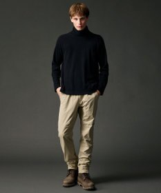 JOSEPH ABBOUD MOUNTAIN 【日本製/ソフト】ソフトウォームワッフル タートルネック Tシャツ