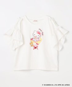 ANY KIDS 【サンリオキャラクターズ×ANY KIDS】ひんやり ファンシーフリル袖Tシャツ