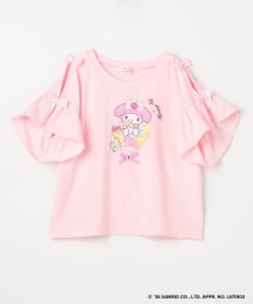 ANY KIDS 【サンリオキャラクターズ×ANY KIDS】ひんやり ファンシーフリル袖Tシャツ