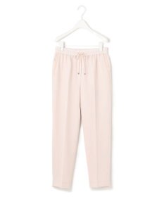 ICB L 【新色追加・洗える】 FluidBackSatin ドロストパンツ