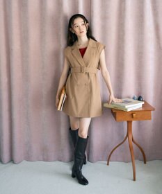 earth music&ecology ショートジレンチ