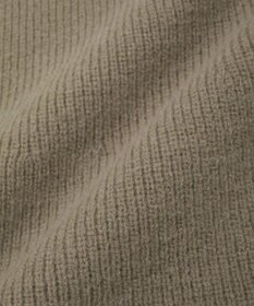 earth music&ecology ウエストリブフレアニットミニワンピース