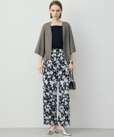 ICB L フライスリーブ Vネックカーディガン