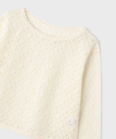 GRACE CONTINENTAL レースフレアスリーブトップ