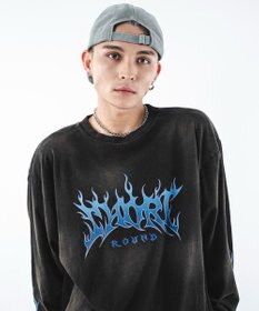 WEGO 【ユニセックス着用ITEM】フレイムグラフィックBIGT（LS）