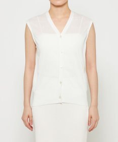 uncrave シアーニット ノースリーブベスト