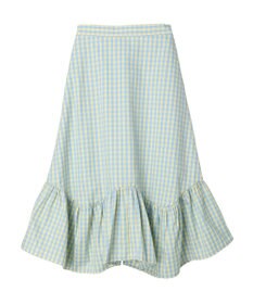 earth music&ecology イレヘムチェックスカート