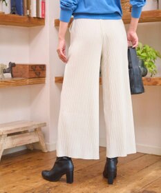WEGO 【WEB限定/2025年秋冬新作/裾カットOK！自分サイズに調整可能/ウエストゴム/しわになりにくい/】カットプリーツパンツ