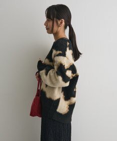CRAFT STANDARD BOUTIQUE アニマルジャカードニットカーディガン
