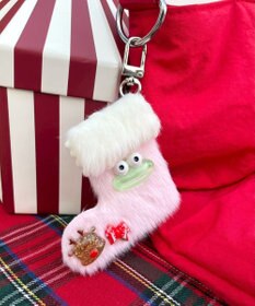 WEGO メリーメリーくつしたモンスターぬいぐるみキーホルダー