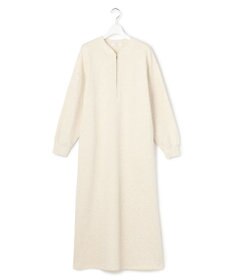 23区 L 【SLOW/一部店舗限定】ハイゲージテリー ハーフジップ ワンピース