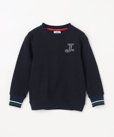 J.PRESS KIDS 【100-130cm】J. レジメンストライプ ロゴ トレーナー