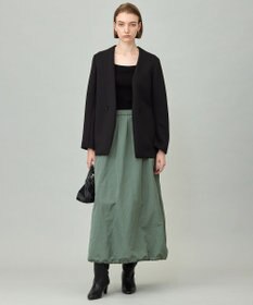 ICB 【洗える】【OUR WACOAL コラボ】カップイン スクエアネックロングTシャツ