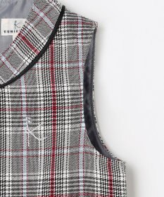 組曲 KIDS 【110-140㎝】グレンチェック ジャンスカ