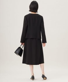 自由区 S 【セットアップ対応】トリアセダブルクロスノーカラー ジャケット