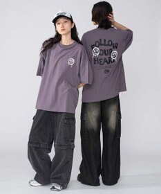 WEGO 【ユニセックス着用ITEM/SMLXLサイズ展開】アソートグラフィックT（SS）-2