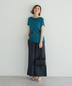 YECCA VECCA 【接触冷感】ドレープカットトップス