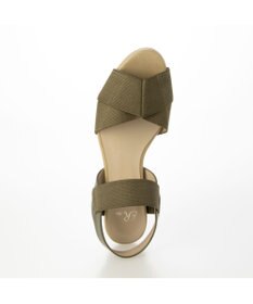 Riz raffinee <Riz raffinee>モチーフウェッジソールサンダル