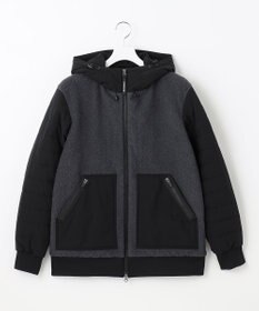 23区GOLF 今季の一押しブルゾン【洗える】【23Fondation/MEN】コンビ フーディブルゾン