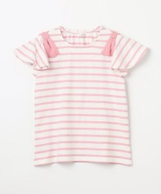 ANY KIDS ひんやりクール 肩リボンTシャツ