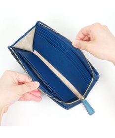 PELLE BORSA L字ファスナー長財布 French Calf Goods 3301