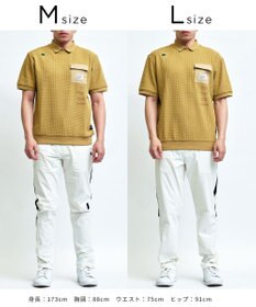 PW CIRCULUS 【MEN】ワッフルポロ 2026年モデル ゴルフ