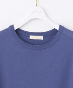 ANY SIS 【美人百花6月号掲載】フレンチスリーブニット Tシャツ