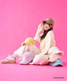 MOONBAT Care Bears(ケアベア) ボアキャップ 帽子 手洗い可能 サイズ調整可能