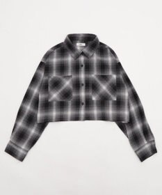 WEGO チェックショートネルシャツ