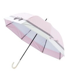 MOONBAT estaa 晴雨兼用 長傘 グログランテープリボン 日傘 遮光 遮熱 UV