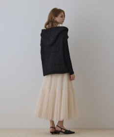 GRACE CONTINENTAL ラメニットベスト