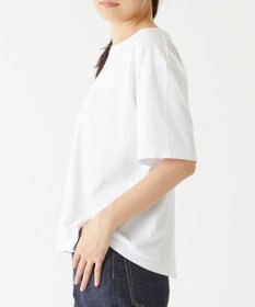 caqu caqu x GoodOn roundneck S/Stee  シンプルゆったりフィットの半袖Tシャツ
