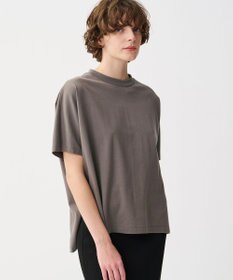 uncrave 【佐藤晴美さん着用・洗濯機洗い可】プレーンストレッチ ビッグTシャツ