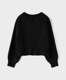 GRACE CONTINENTAL サテンレースニットワンピース