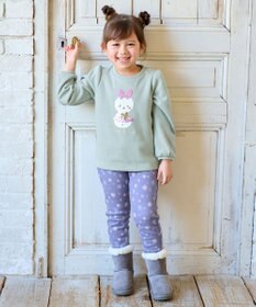 ANY KIDS 裏シャギーミラクルスパンコールトレーナー