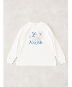 earth music&ecology アソートアニマルプリントロンＴｅｅ