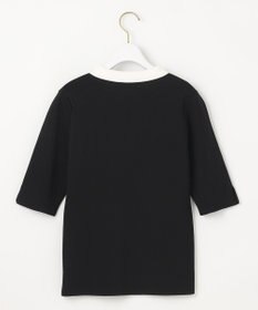 ANY SIS 【好印象企画】襟配色ニット×タックスカートセット