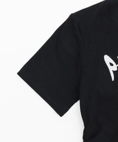 WEGO グラフィックロゴWジップSSトップス