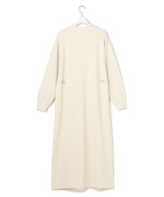 23区 L 【SLOW/一部店舗限定】ハイゲージテリー ハーフジップ ワンピース