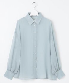 Feroux 【洗える】ベーシックシアー シャツ