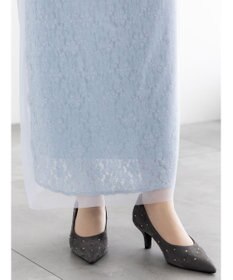 Te chichi レース×チュールレイヤードスカート