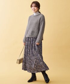 ANY レーシーネットニット