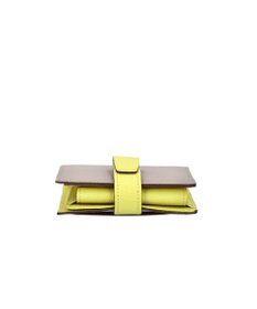 Atelier nuu 日本製 本革 バイカラーnoble 二つ折れウォレット