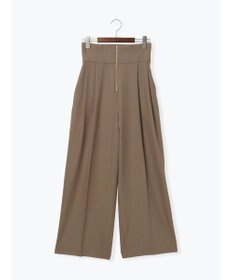 Te chichi ハイウエストフロントジップワイドパンツ《2025Autumn catalog item》