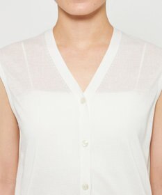 uncrave シアーニット ノースリーブベスト