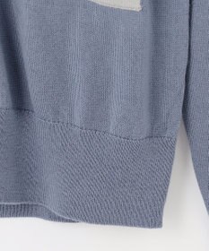 J.PRESS LADIES 【洗える】トリムツイン ニット