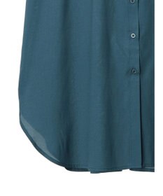 Green Parks ミディ丈半袖シャツワンピース